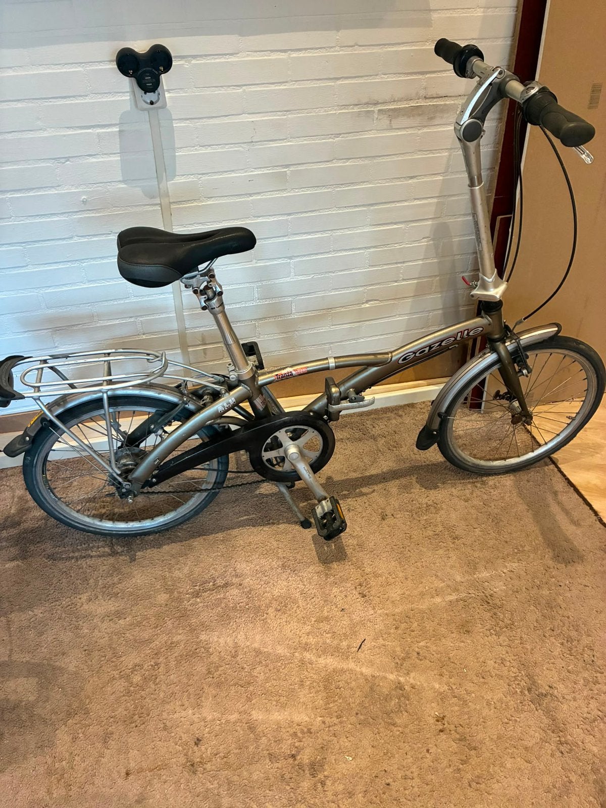 Gazelle vouwfiets, Fietsen en Brommers, Ophalen, 20 inch of meer, Versnellingen, Zo goed als nieuw