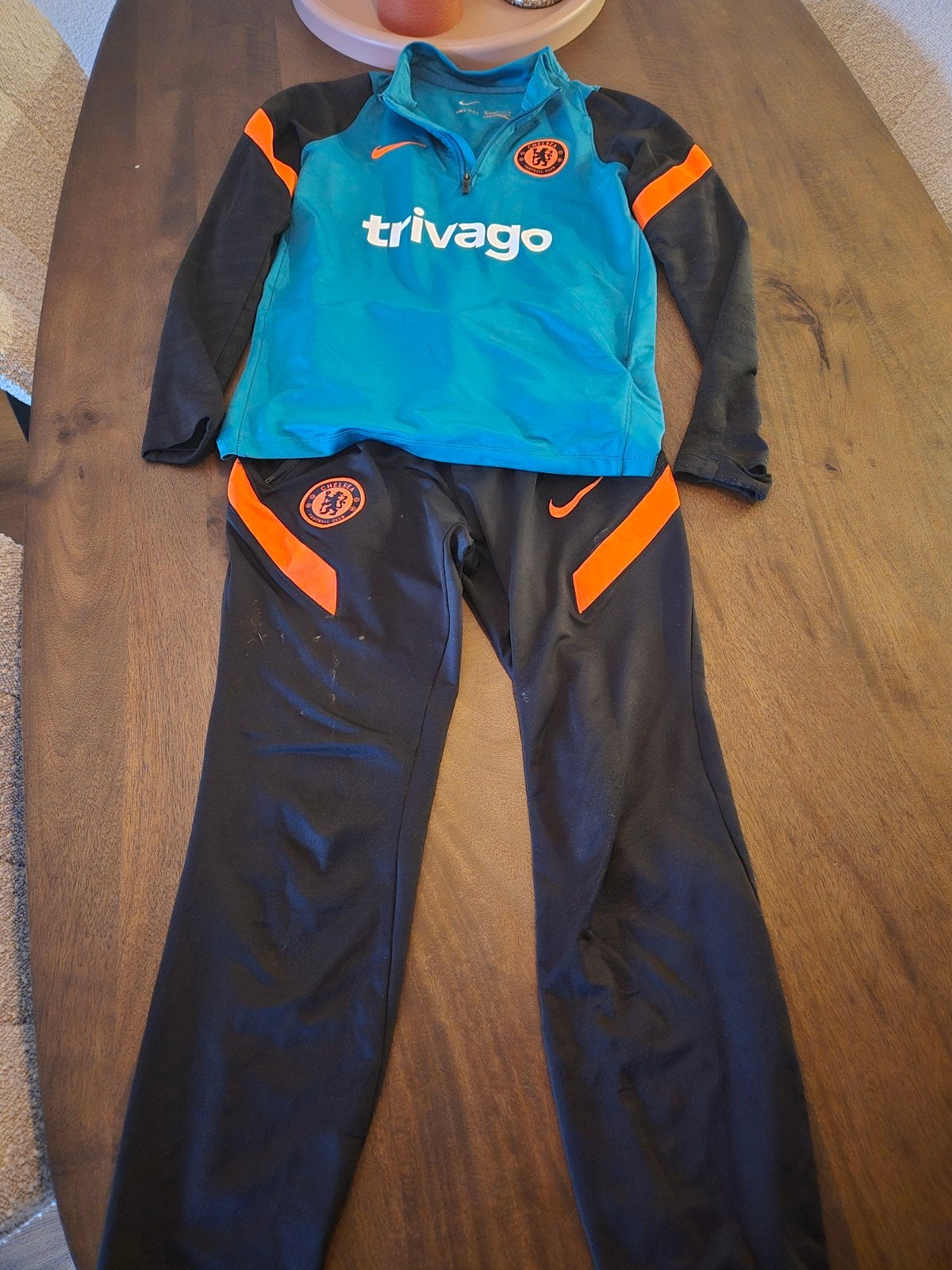 Voetbal zip shirt verschillende clubs, Ophalen of Verzenden, Nike, Jongen