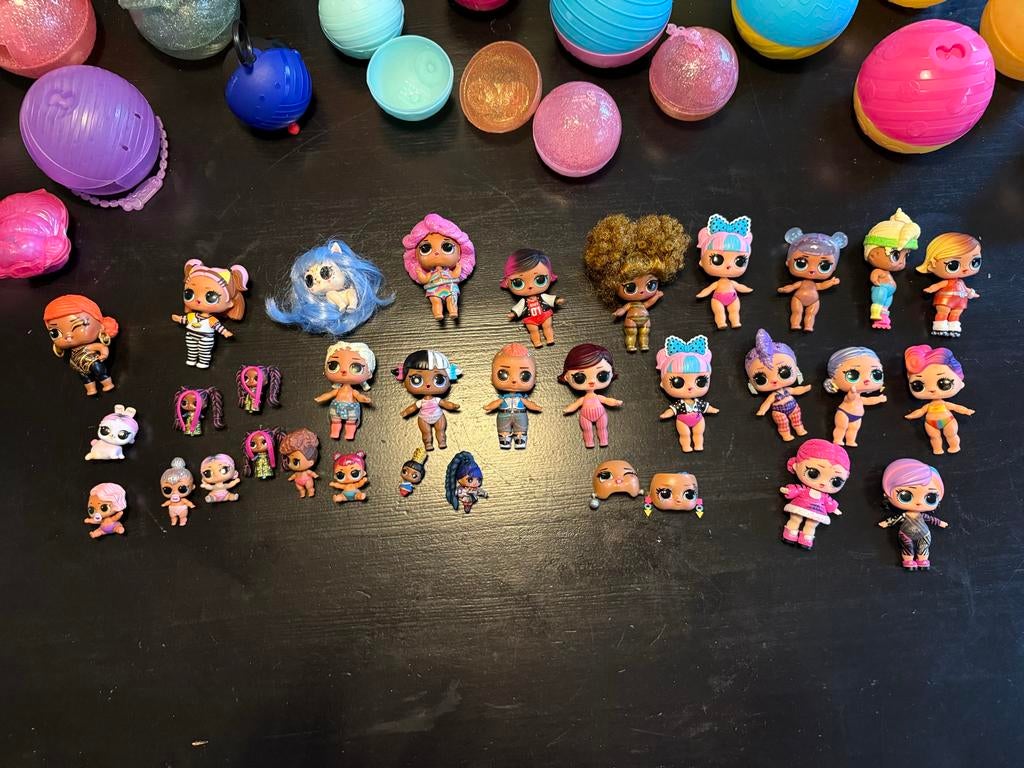 30+ LOL Surprise Poppetjes met veel accessoires, Ophalen of Verzenden, Zo goed als nieuw