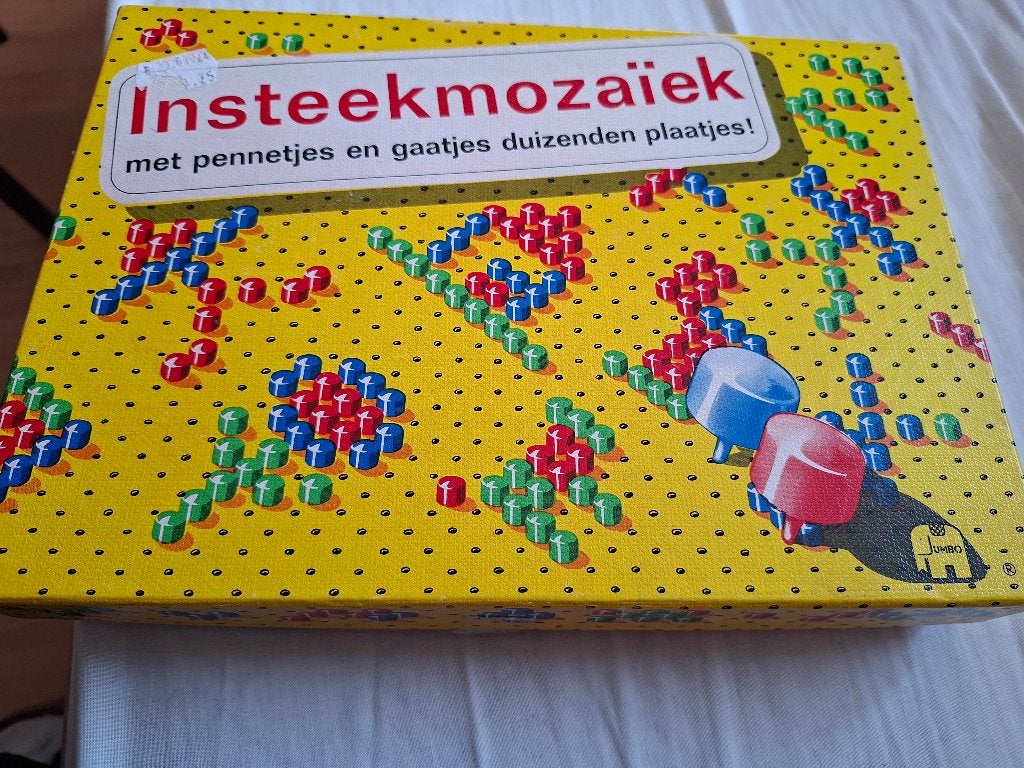 insteekmozaïek, inhoud zie foto's, Ophalen of Verzenden