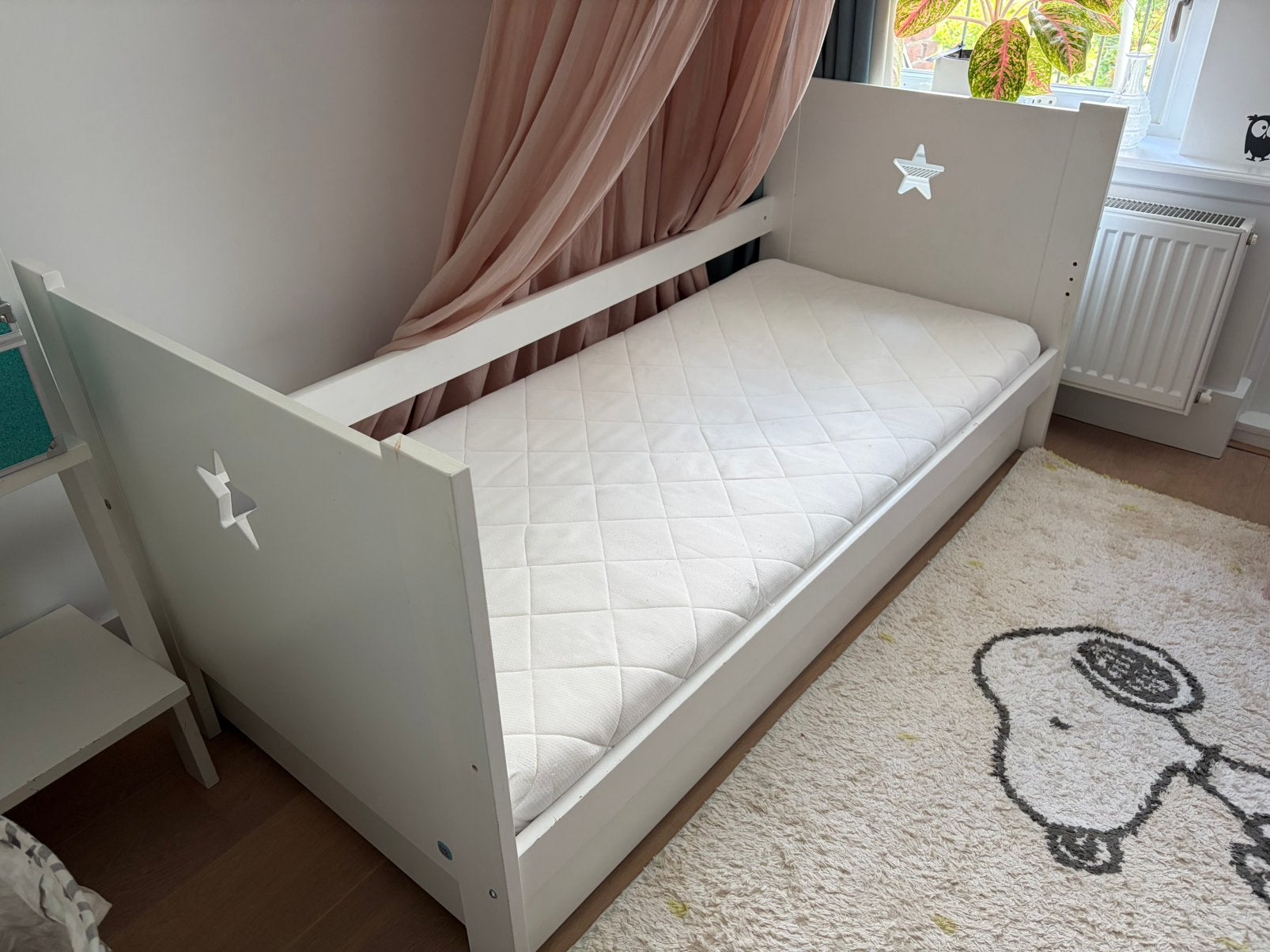 Peuterbed Petit Amélie, Gebruikt, 70 tot 85 cm, Ophalen of Verzenden, Lattenbodem