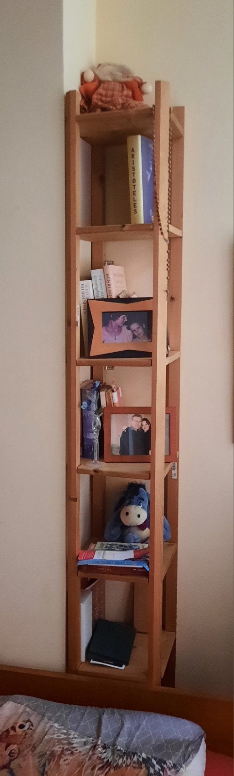 2 Zelfgemaakte vierkante boekenkasten +/_ 2.25 hoog., Ophalen, Gebruikt, 200 cm of meer, 50 tot 100 cm