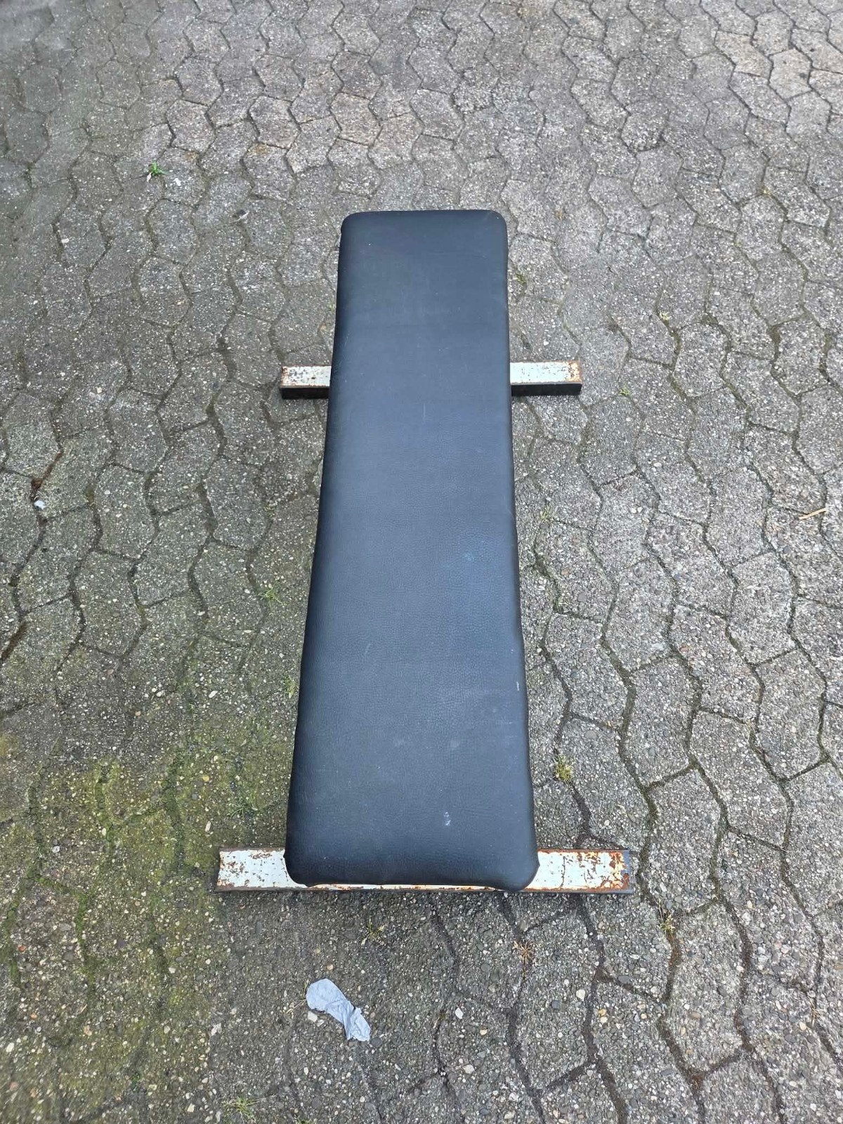Stevige Platte Bankdruk Bank - Ideaal voor Krachttraining, Sport en Fitness, Ophalen