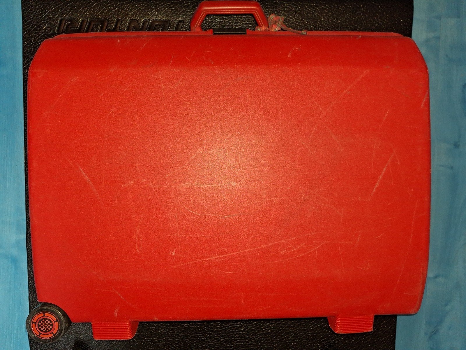 rode samsonite koffer hardcase met cijferslot, Ophalen, Gebruikt, Hard kunststof