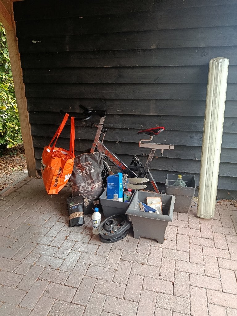 Van alles wat.garage opruiming, Ophalen, Gebruikt