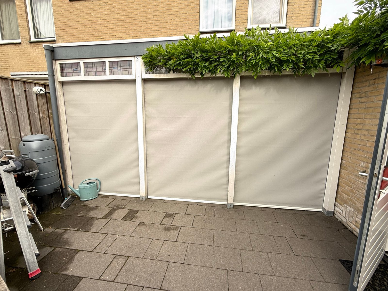Screens voor overkapping - 2 stuks