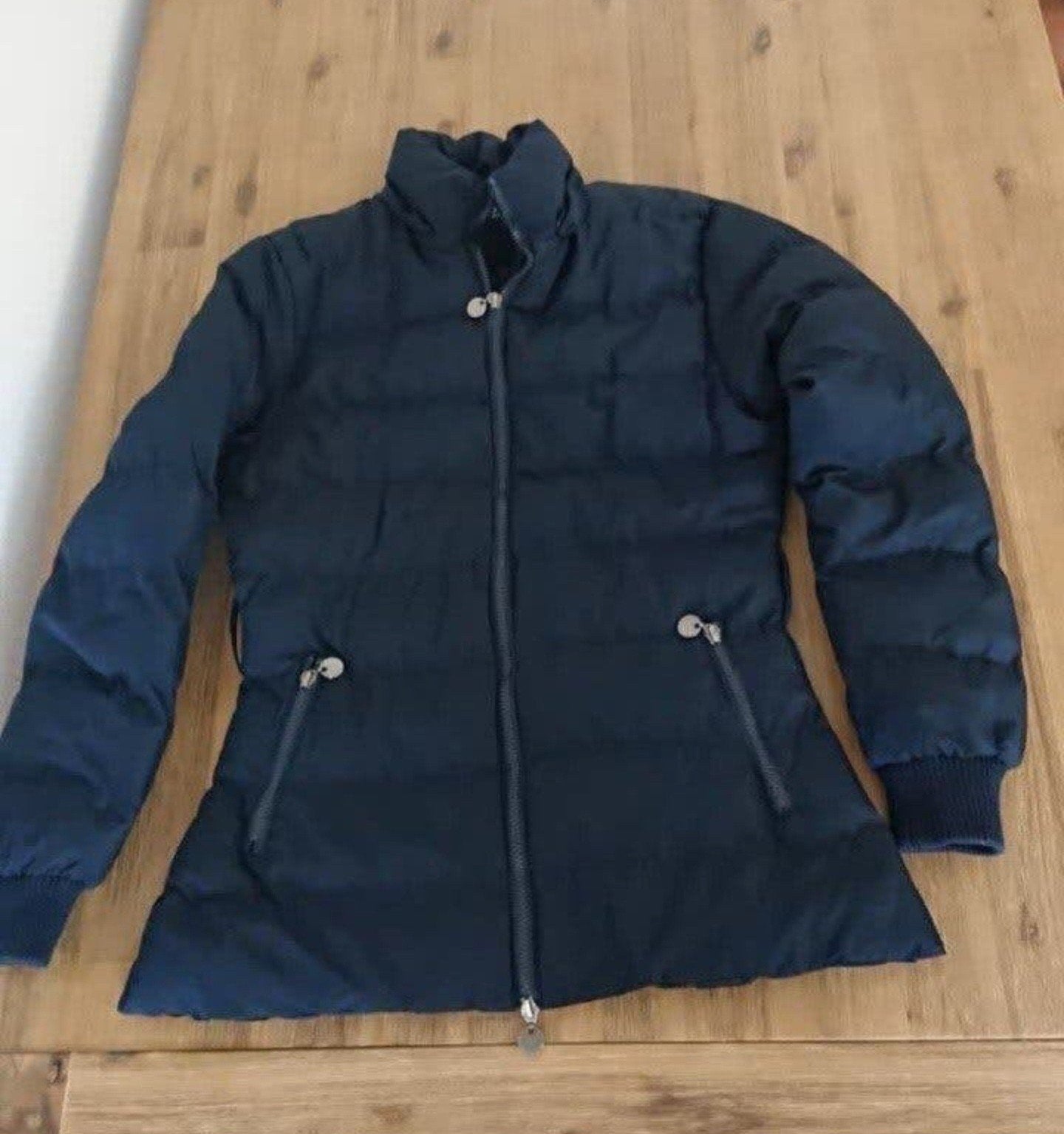 Donkerblauwe dames winterjas Adrexx, maat L, Blauw, Adrexx, Maat 42/44 (L), Ophalen of Verzenden