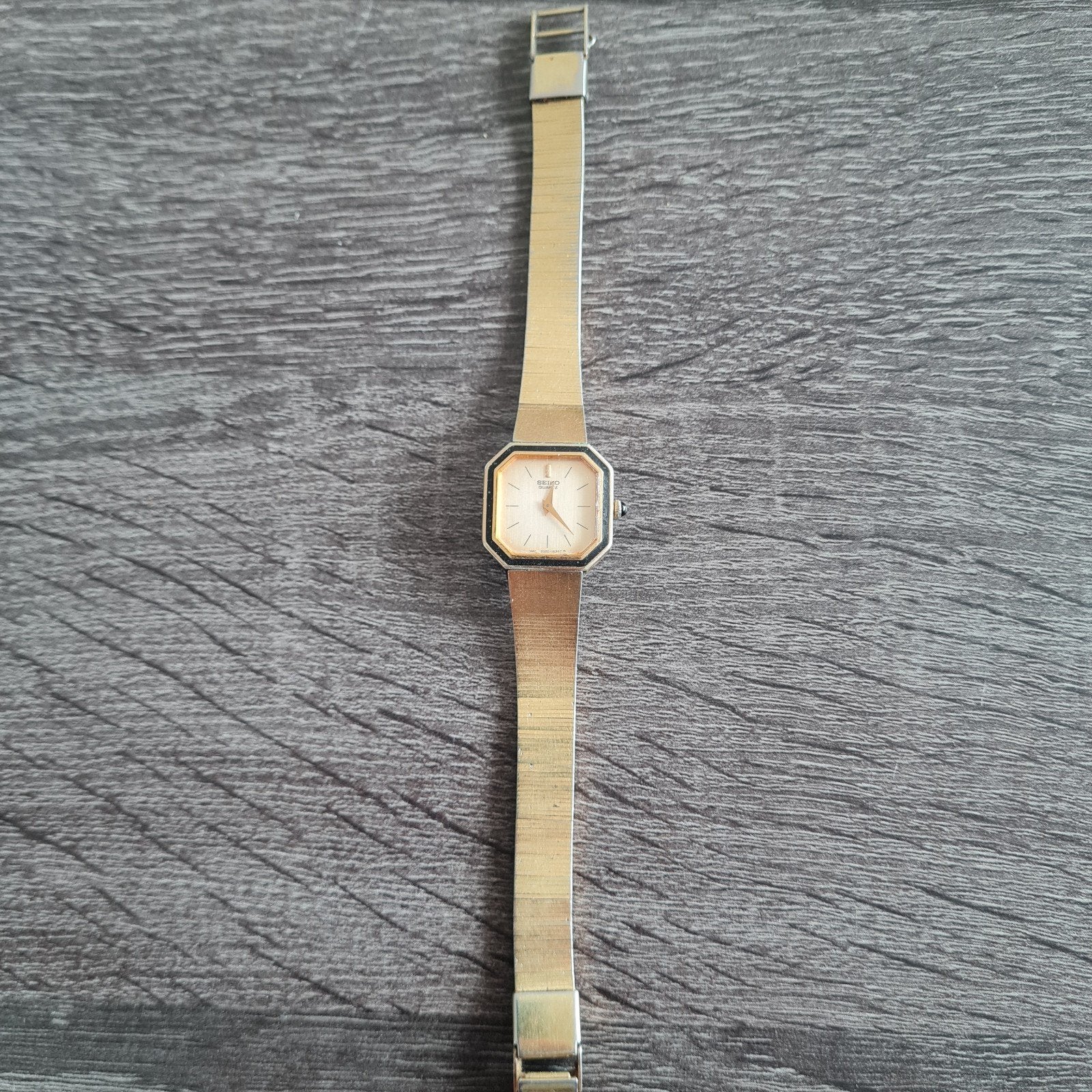 Seiko 2320-5880 Dames Horloge - Vintage Goudkleurig, Gebruikt, Polshorloge, Overige materialen, Ophalen of Verzenden