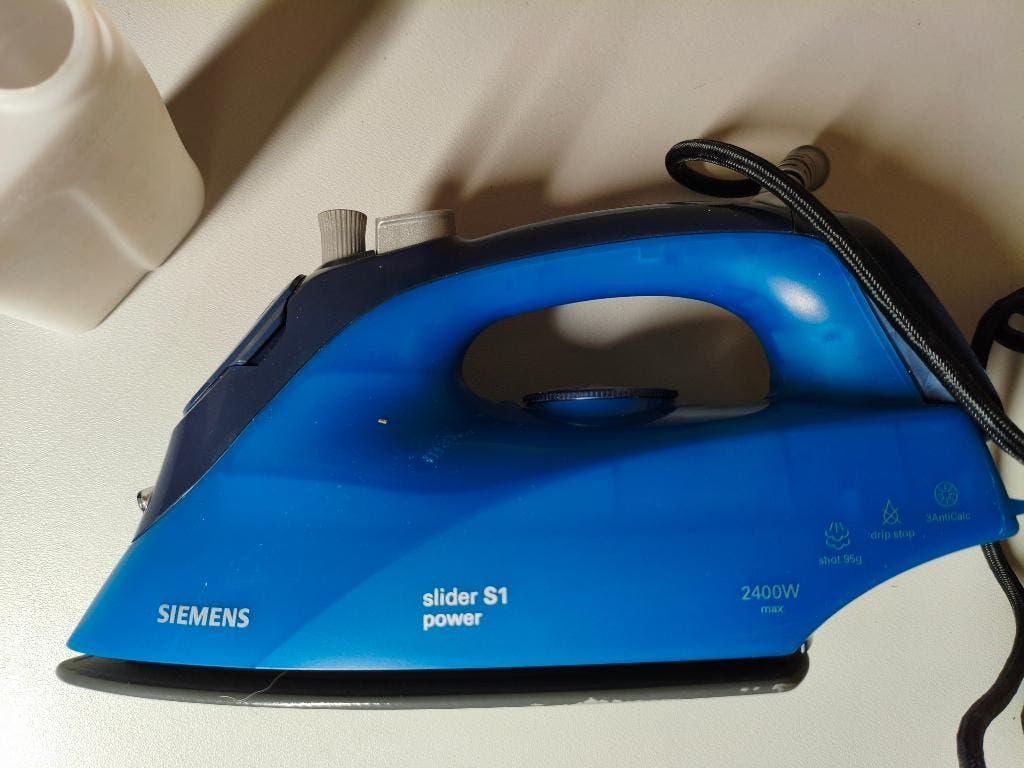 Siemens Slider S1 Stoomstrijkijzer, Ophalen of Verzenden, Zo goed als nieuw, Strijkijzer met snoer