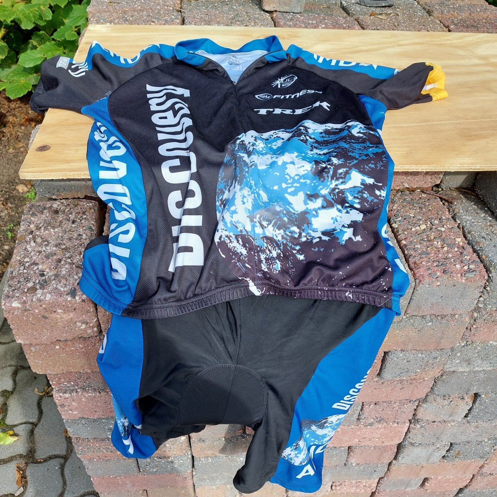 Fietskleding set: Trek Discovery en Quick-Step Floors, Fietsen en Brommers, Gebruikt, Trek, Quick-Step Floors, Heren, Ophalen of Verzenden