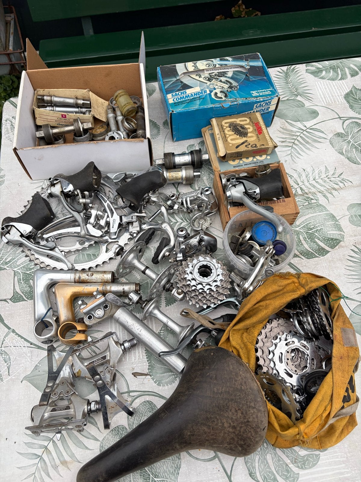 Campagnolo fietsonderdelen - Vintage collectie simano, Ophalen of Verzenden, Gebruikt, Heren