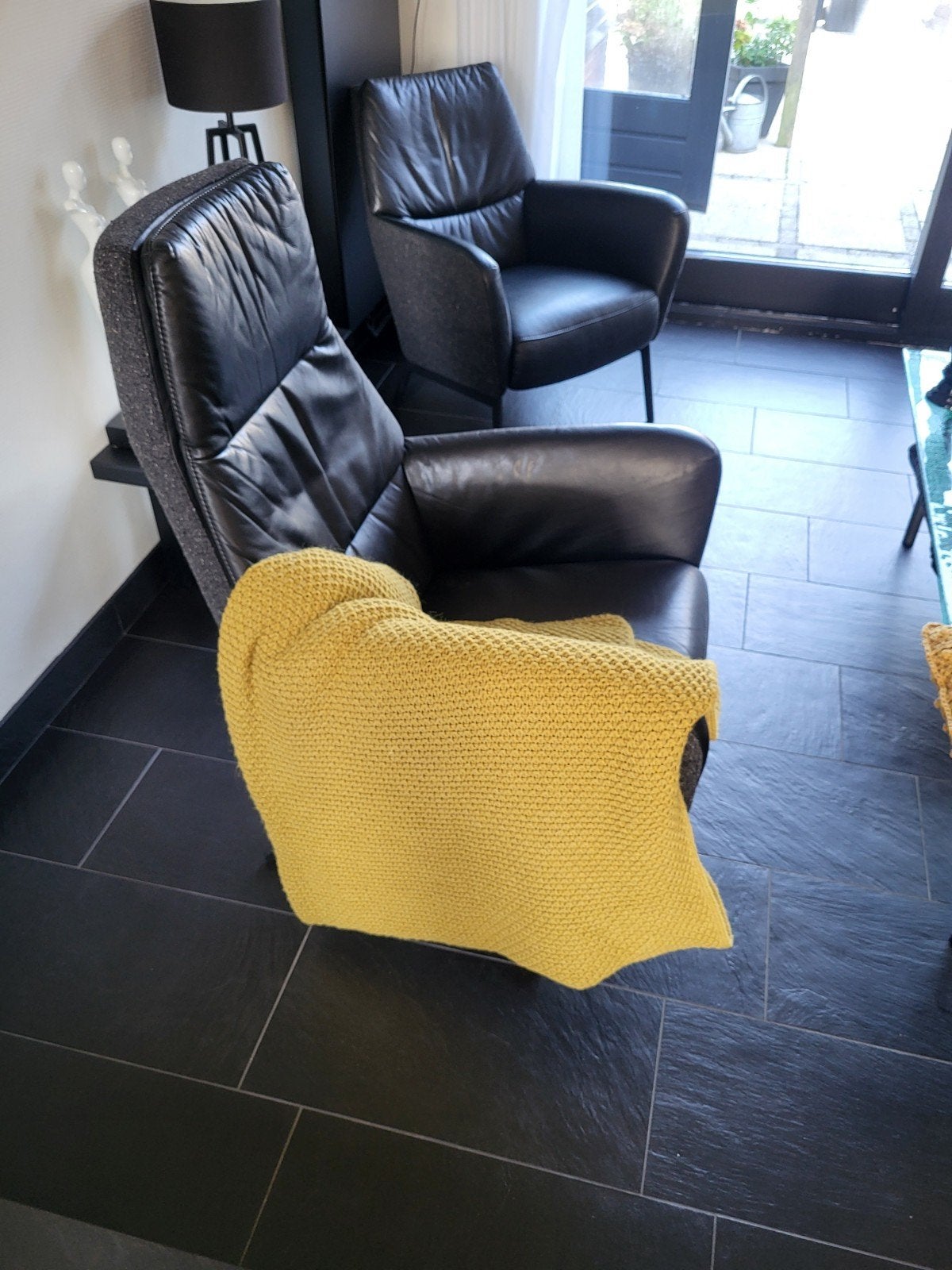 Plaid en kussen van Sissy Boy (200x130cm), Ophalen, Overige merken, Geel, Vierkant
