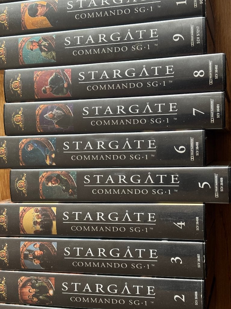 Video’s stargate SG.1, Cd's en Dvd's, VHS | Film, Alle leeftijden, Ophalen, Zo goed als nieuw, Science Fiction en Fantasy