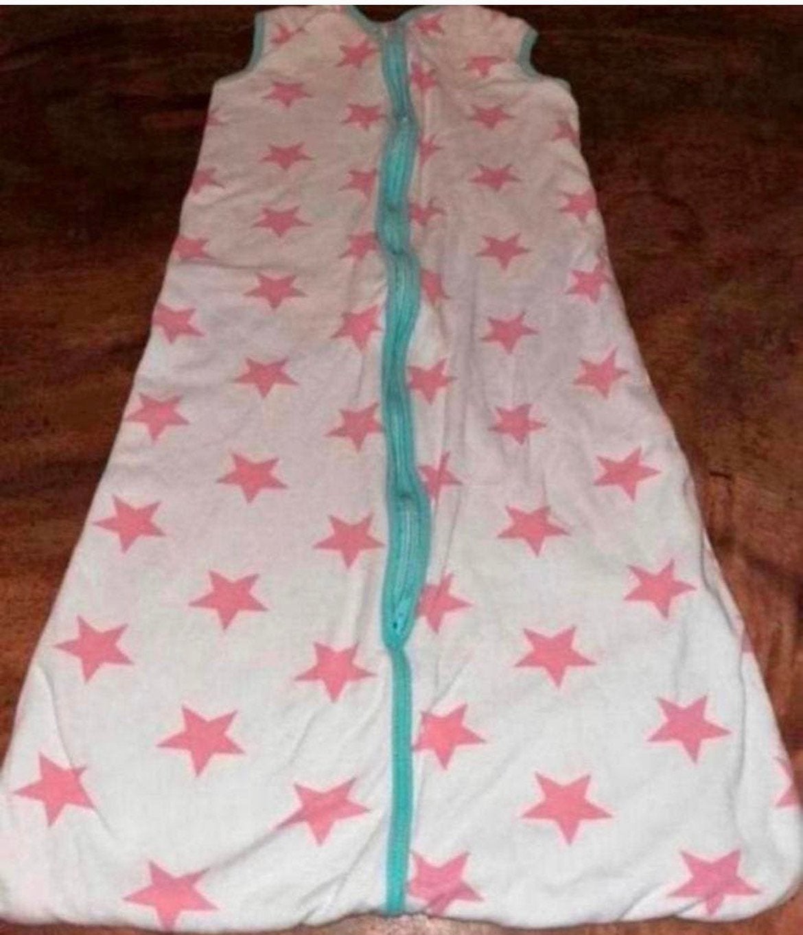 Slaapzak 90 cm roze zomer katoen, Zo goed als nieuw, 90 cm, Roze, Ademend
