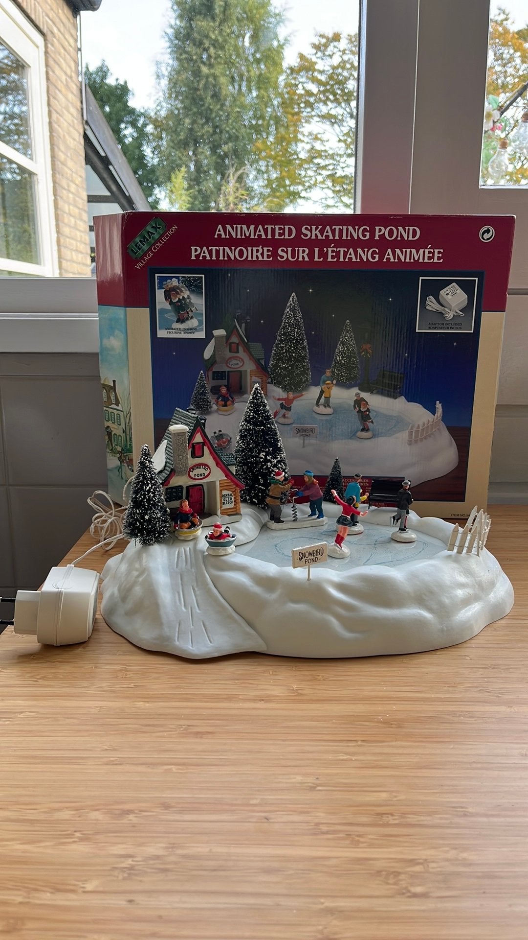 Kerst lemax schaatsbaan, Diversen, Ophalen of Verzenden, Zo goed als nieuw