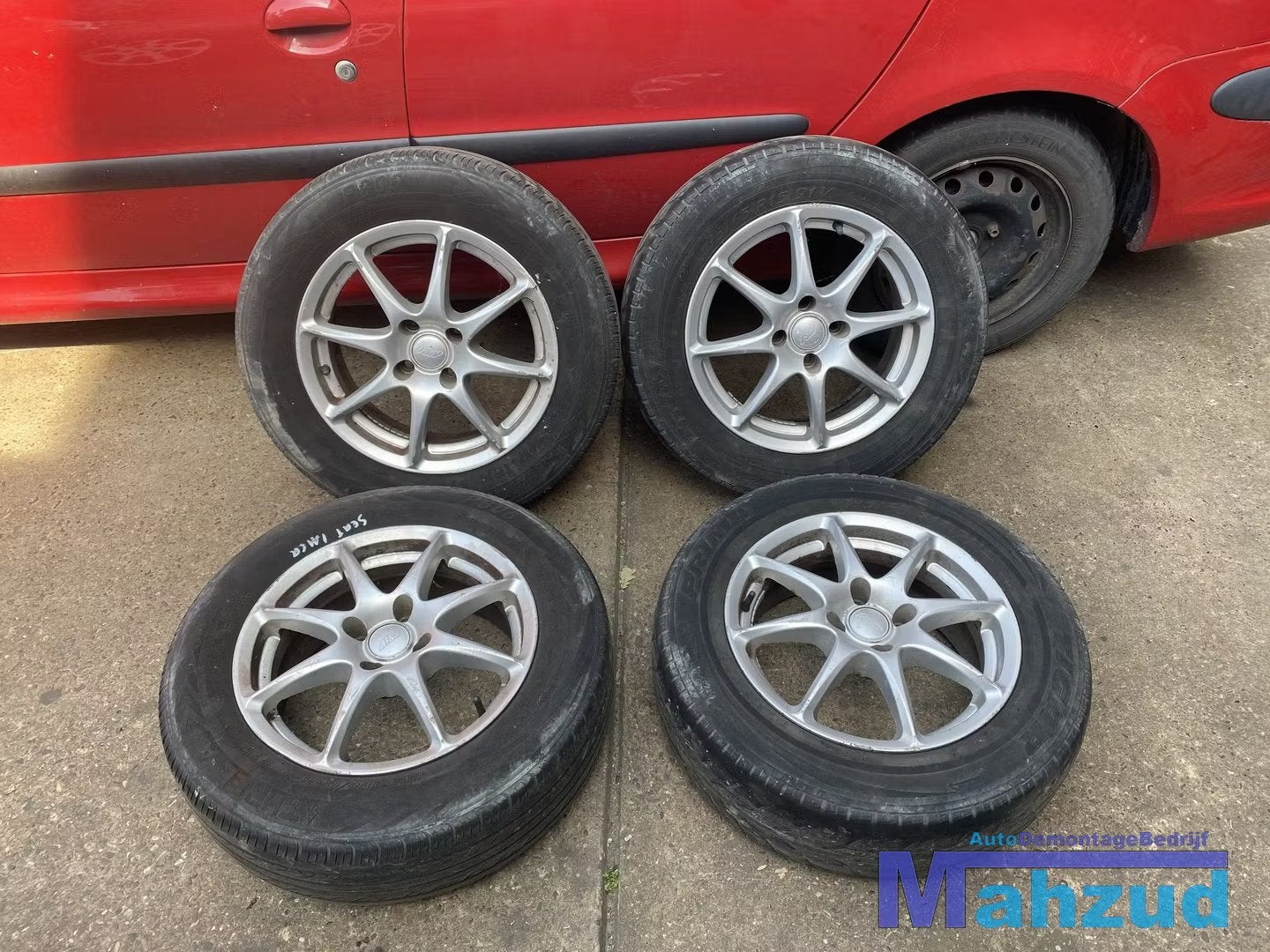 Vw seat inca velgen banden 195 65 15 inch 4x100, Gebruikt, Autovia A-2, Km 585 585
08760  Martorell, ES, Ophalen of Verzenden