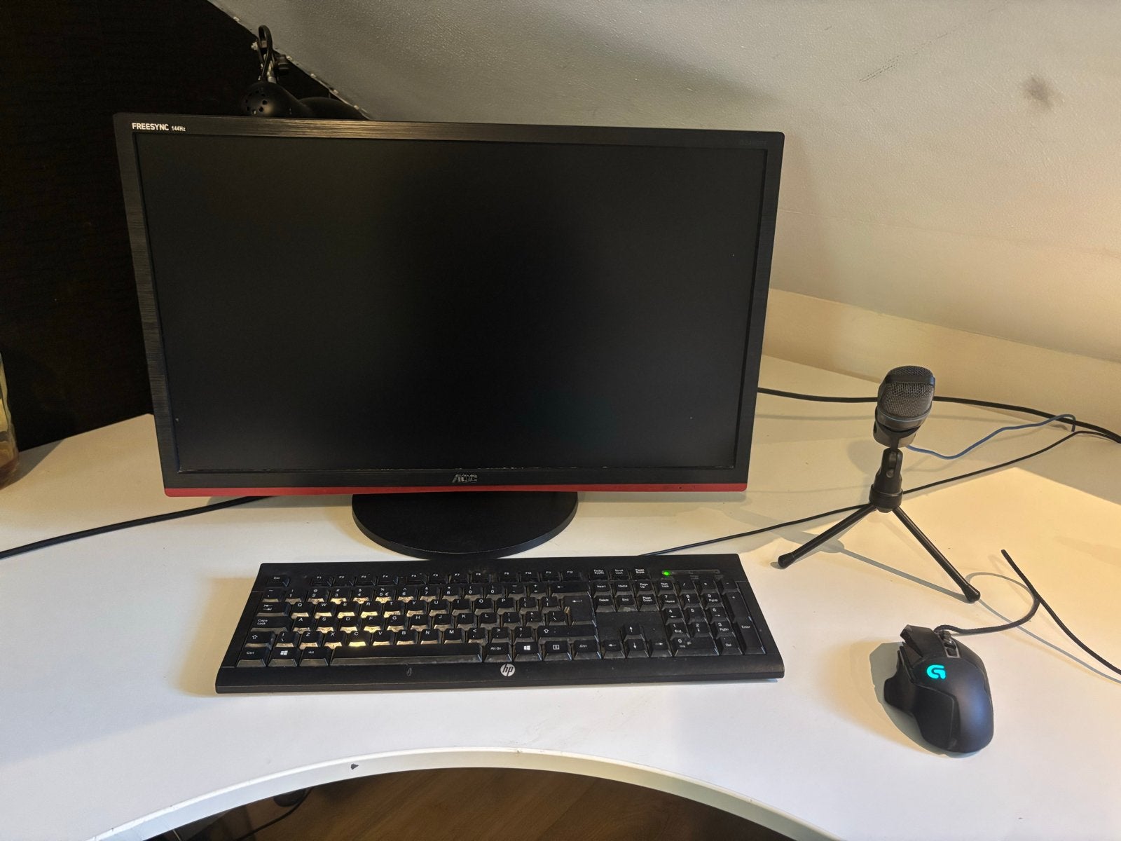 Complete PC Setup met Monitor, Toetsenbord, Muis., Ophalen, Gebruikt, Gaming, Met videokaart