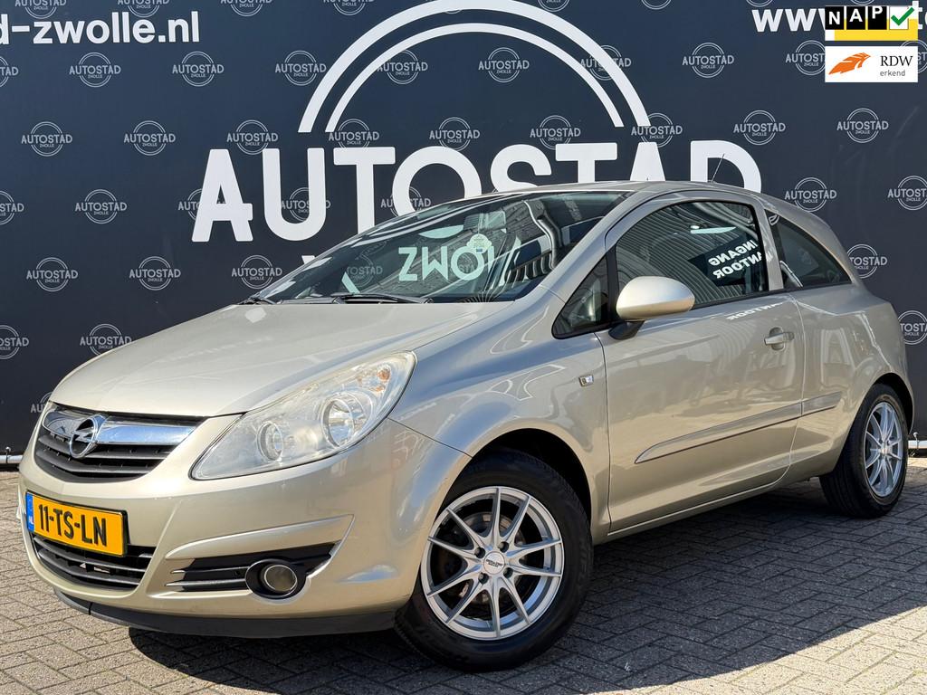 Opel Corsa 1.4-16V Enjoy Automaat / NL-Auto / 2e Eigenaar /, Auto's, Opel, Bedrijf, Te koop, Corsa, ABS, Airbags, Airconditioning