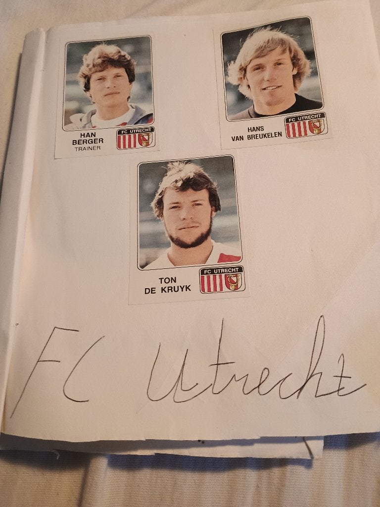 FC Utrecht, Verzamelen, Verzenden, Gebruikt, F.C. Utrecht, Poster, Plaatje of Sticker