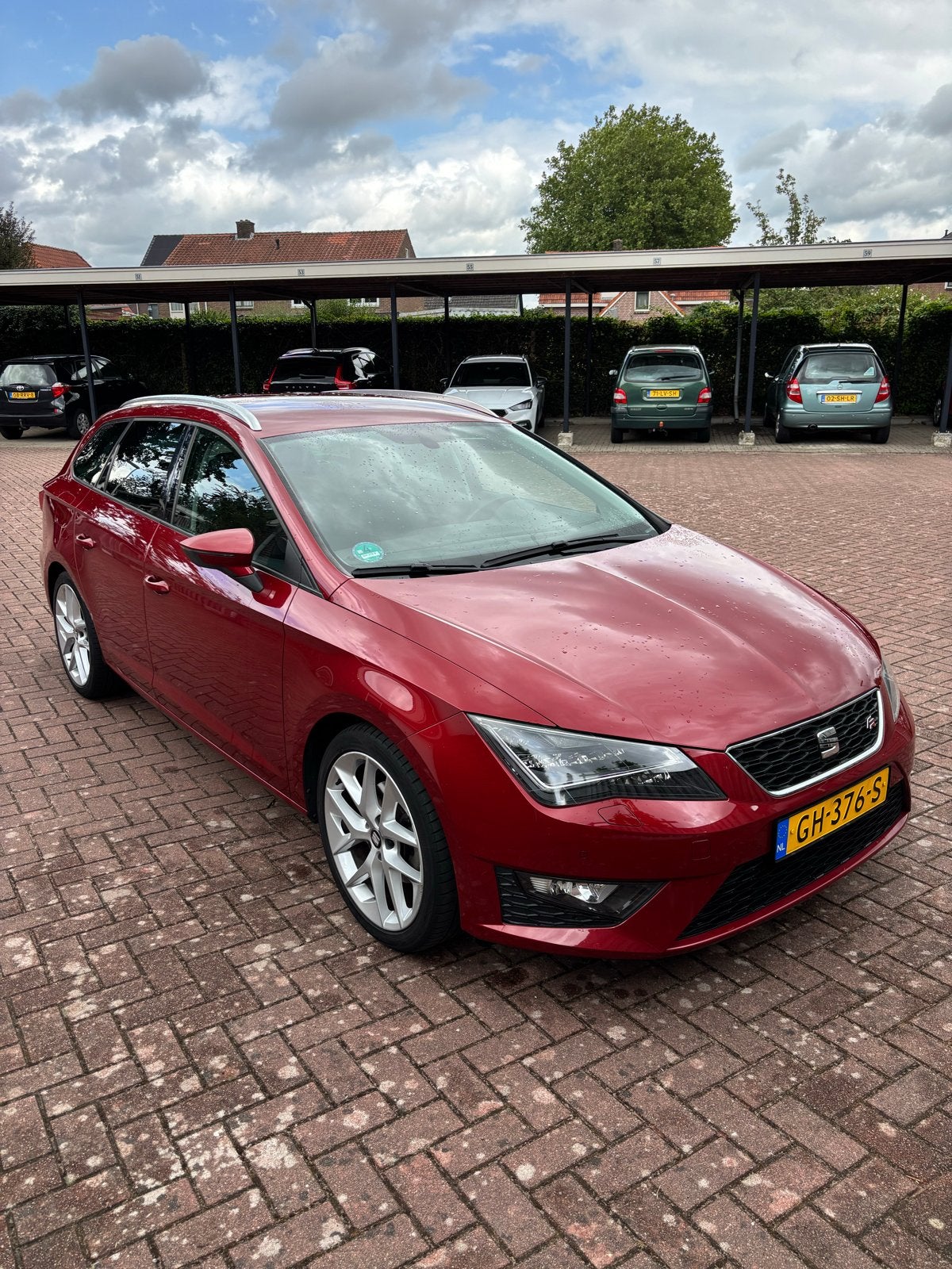 Seat Leon 1.4 Ecotsi 150pk 2015 Rood, Auto's, Zwart, 4 cilinders, 150 pk, Leon