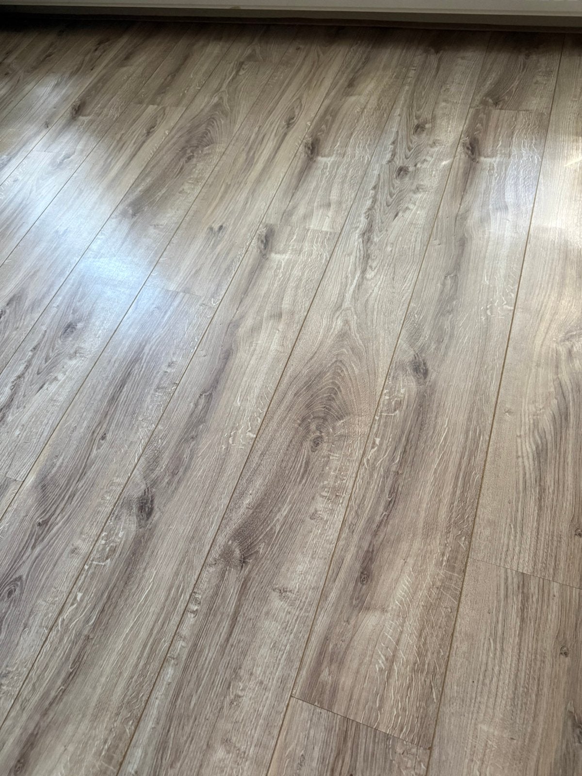 Jan de bouvrie hout nerf laminaat v groef 23m2 + ondervloer, Ophalen, 50 tot 150 cm, Zo goed als nieuw, 10 m² of meer
