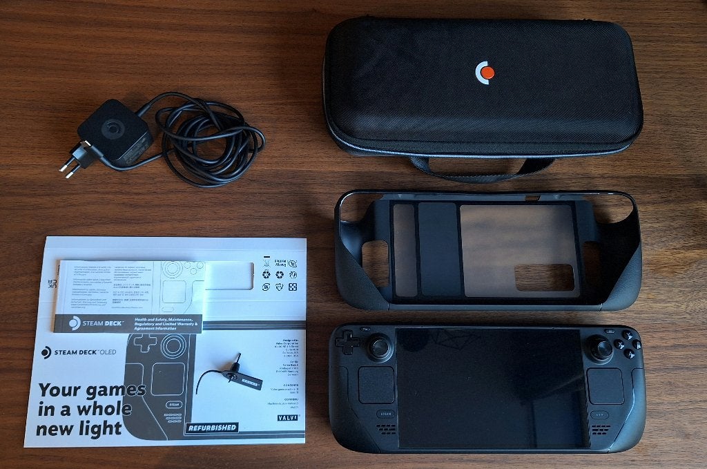Valve Steam Deck OLED 512GB SSD Zwart aangeboden, Ophalen, Valve, Zo goed als nieuw