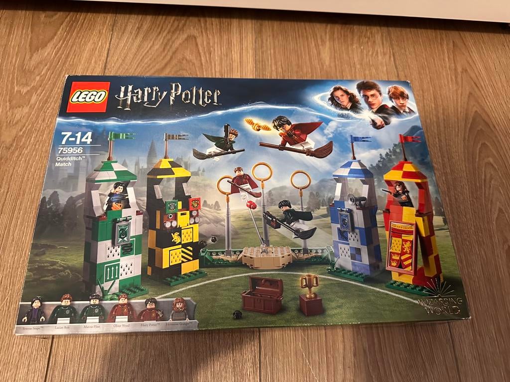 Lego 75956 - zwerkbal wedstrijd (compleet), Lego, Harry Potter, Ophalen of Verzenden, Zo goed als nieuw