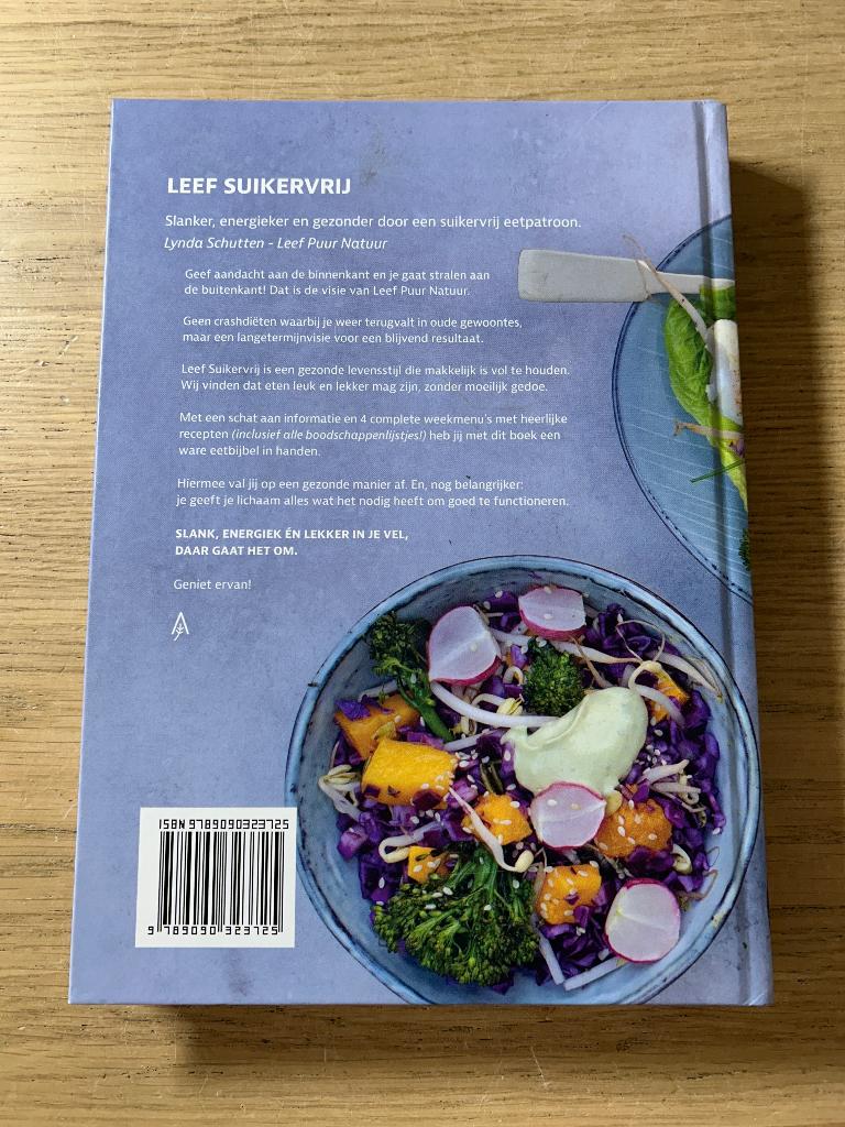 Leef Suikervrij, Boeken, Ophalen of Verzenden, Zo goed als nieuw