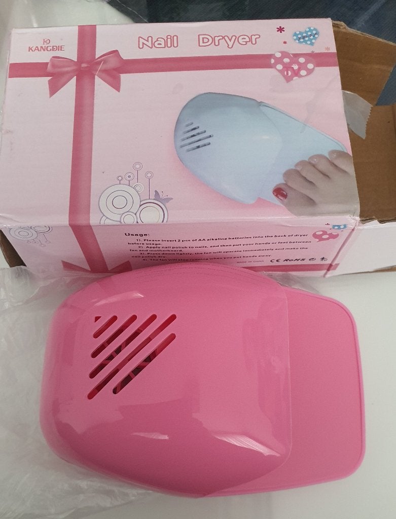 Mini Nagel droger (+ bundel kado, zie text), Ophalen of Verzenden, Nieuw, Hand- en Voetverzorging