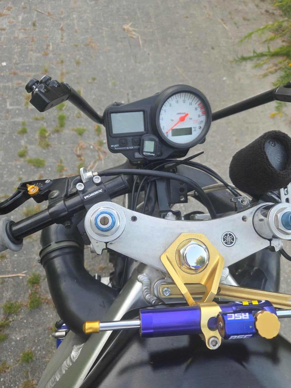 Hyperpro stuurdemper met bracket Yamaha R6, Ophalen of Verzenden, Gebruikt