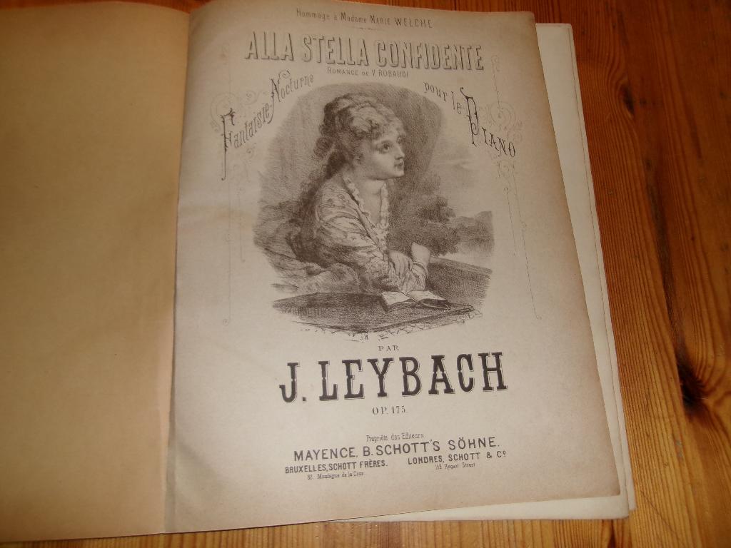 J. Leybach, Gebruikt, Ophalen of Verzenden, Artiest of Componist, Piano