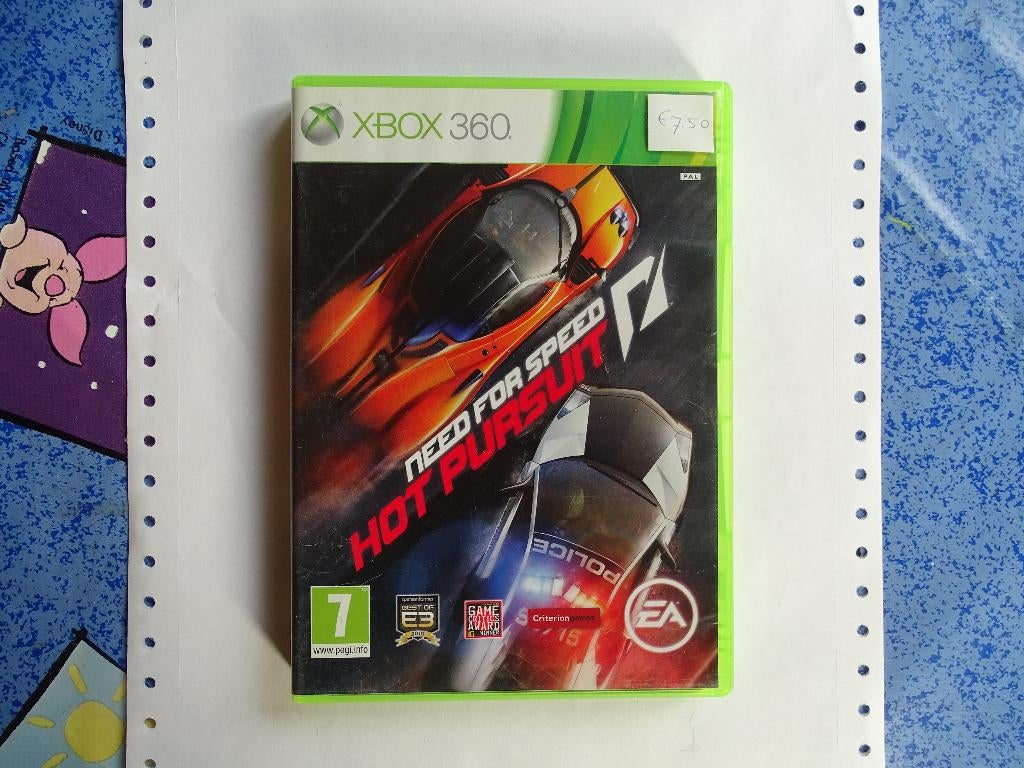 need for speed hot pursuit, Gebruikt, 1 speler, Racen en Vliegen, Eén computer