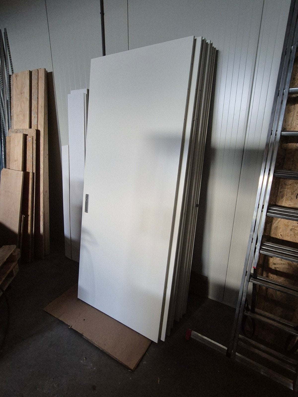 Gebruikte binnendeuren opdek wit, Ophalen, 80 tot 100 cm, Binnendeur, Nieuw