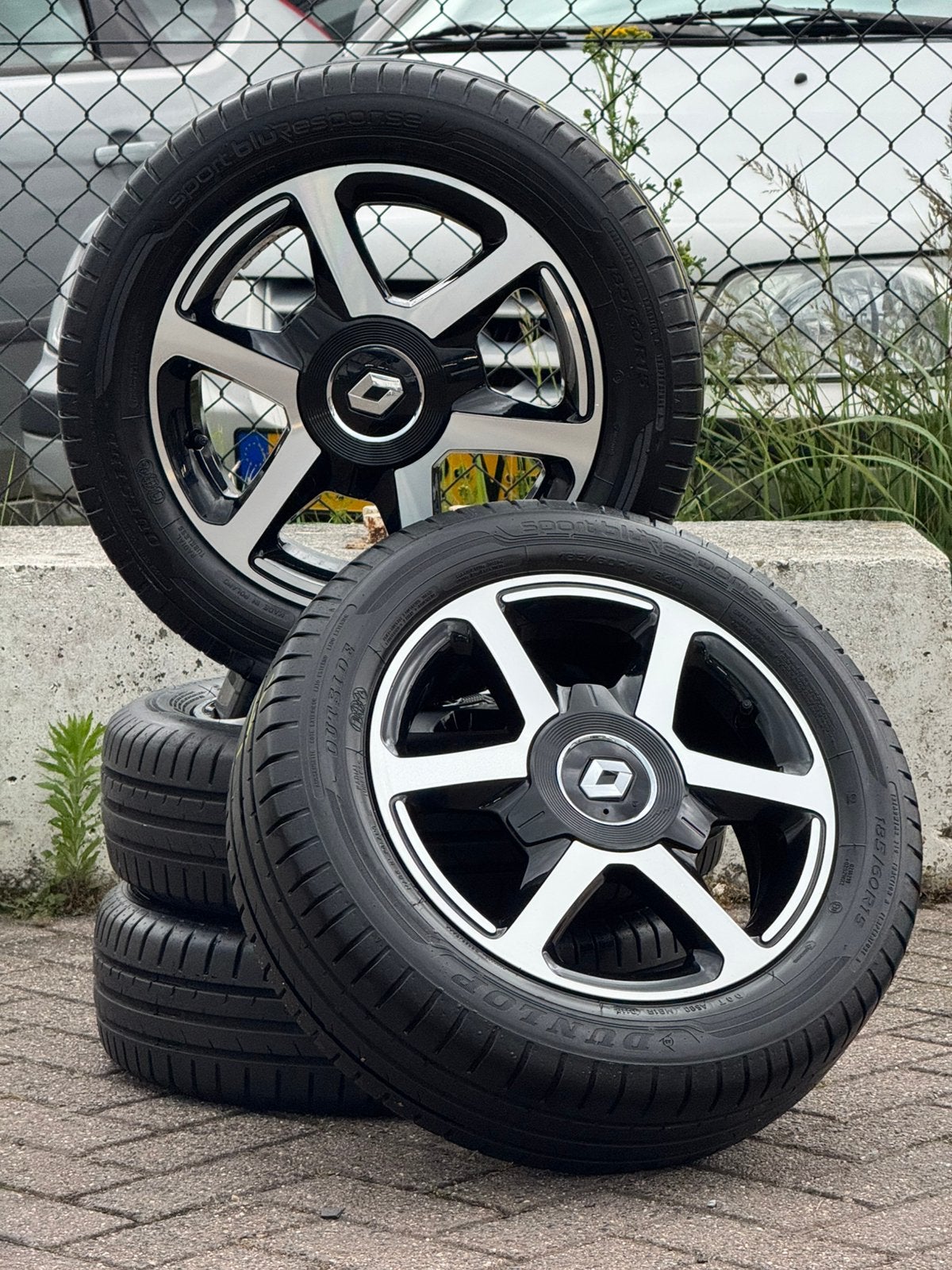 Renault twingo velgen 15 inch Origineel Z.G.A.N., Auto-onderdelen, Banden en Velgen, Ophalen, Overige, 15 inch, Overige
