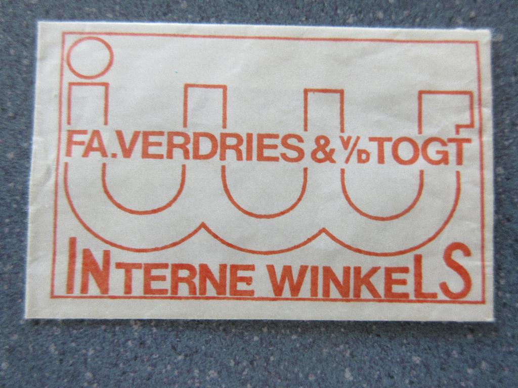 Heemstede, Fa. Verdries & v.d. Togt/ Diaconessenhuis, Verzenden, Nederland