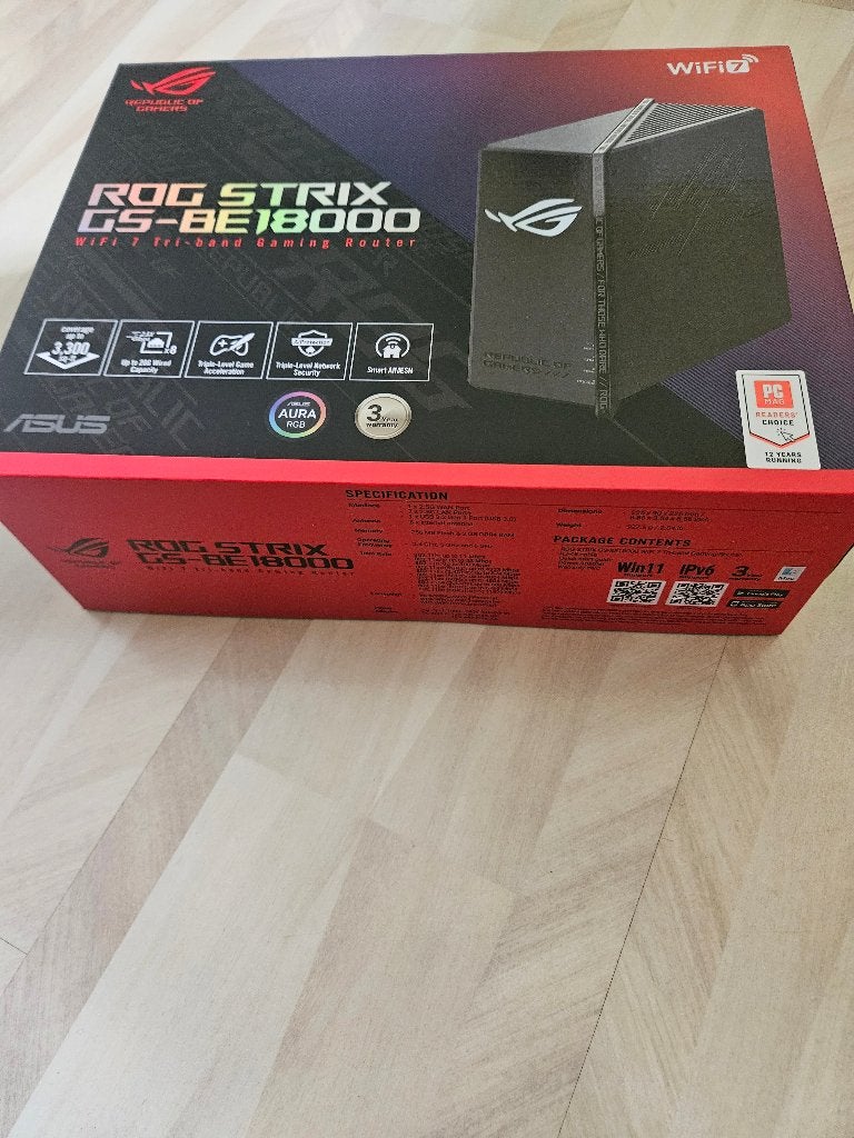 Rog strix GS-BE18000 Asus, Ophalen, Nieuw, Router, ASUS