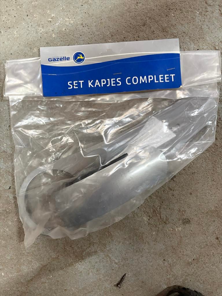 Nieuwe Gazelle Twoline MG kettingkast kapjes zilver, Ophalen, Overige typen, Stadsfiets, Nieuw