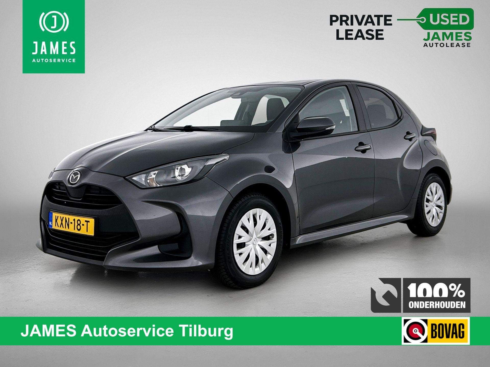 Mazda 2 Hybrid 1.5 Pure CARPLAY | CRUISE, Auto's, 12 maanden, Gebruikt, 1490 cc, Bedrijf