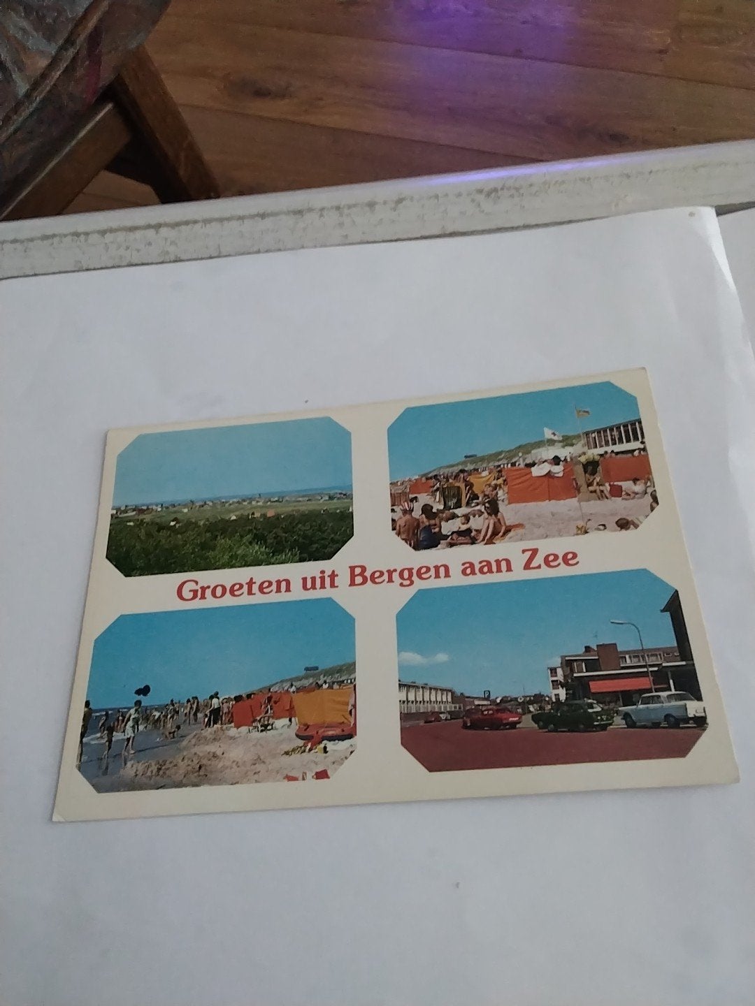 Oude ansichtkaart Groeten uit Bergen aan Zee, Ophalen of Verzenden