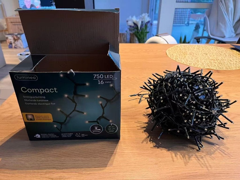 Lumineo Compact 750 LED kerstverlichting €10, Ophalen of Verzenden, Zo goed als nieuw