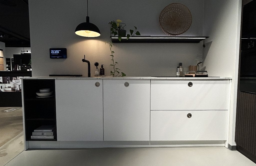 KVIK keuken VEDA wit NIEUW!, Ophalen, Wit, Nieuw, Enkelwandige keuken