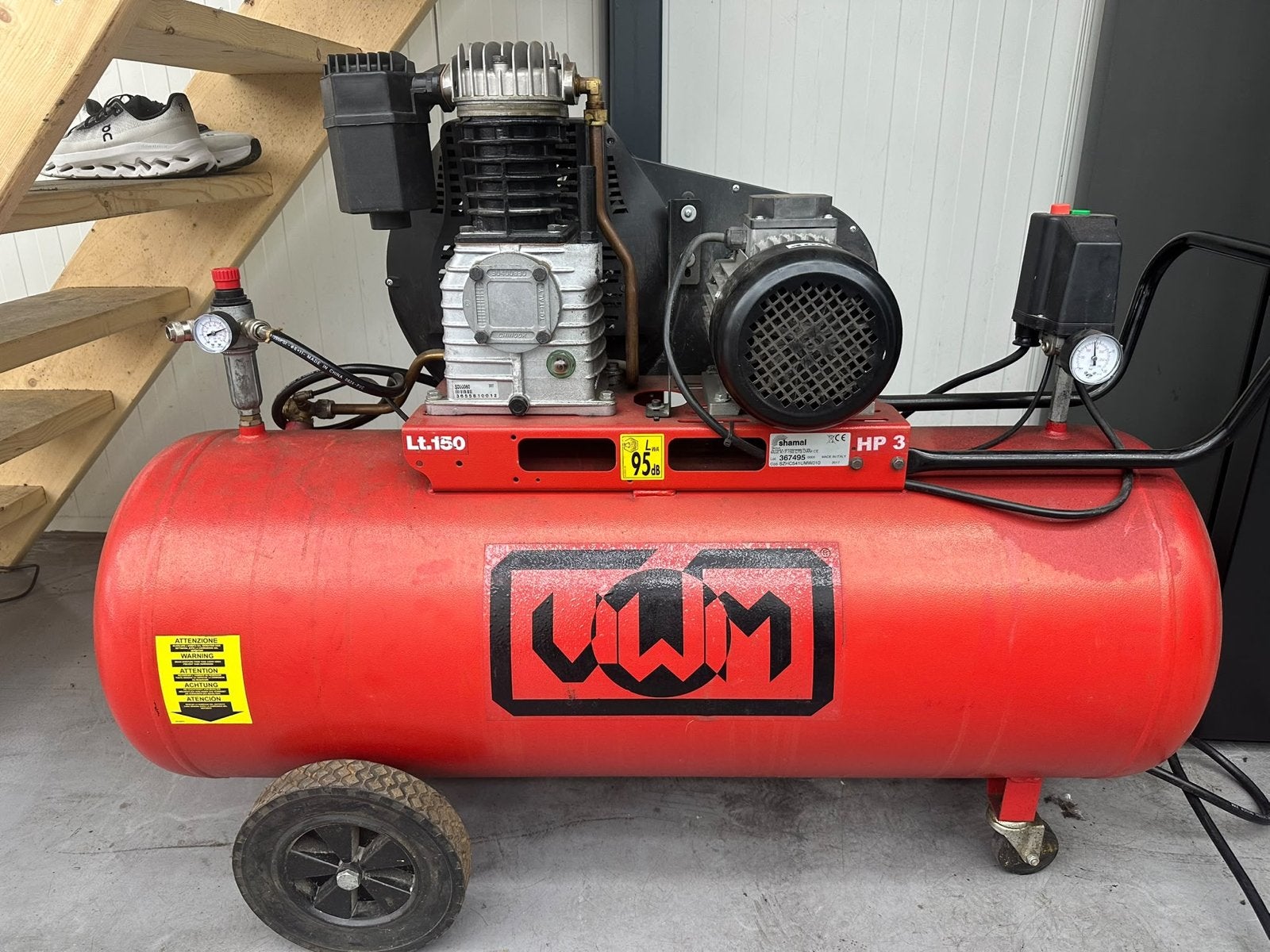 Shamal K17-150 CT3 UWM CE Compressor - 2017, Ophalen, Gebruikt, 400 tot 800 liter/min, Mobiel