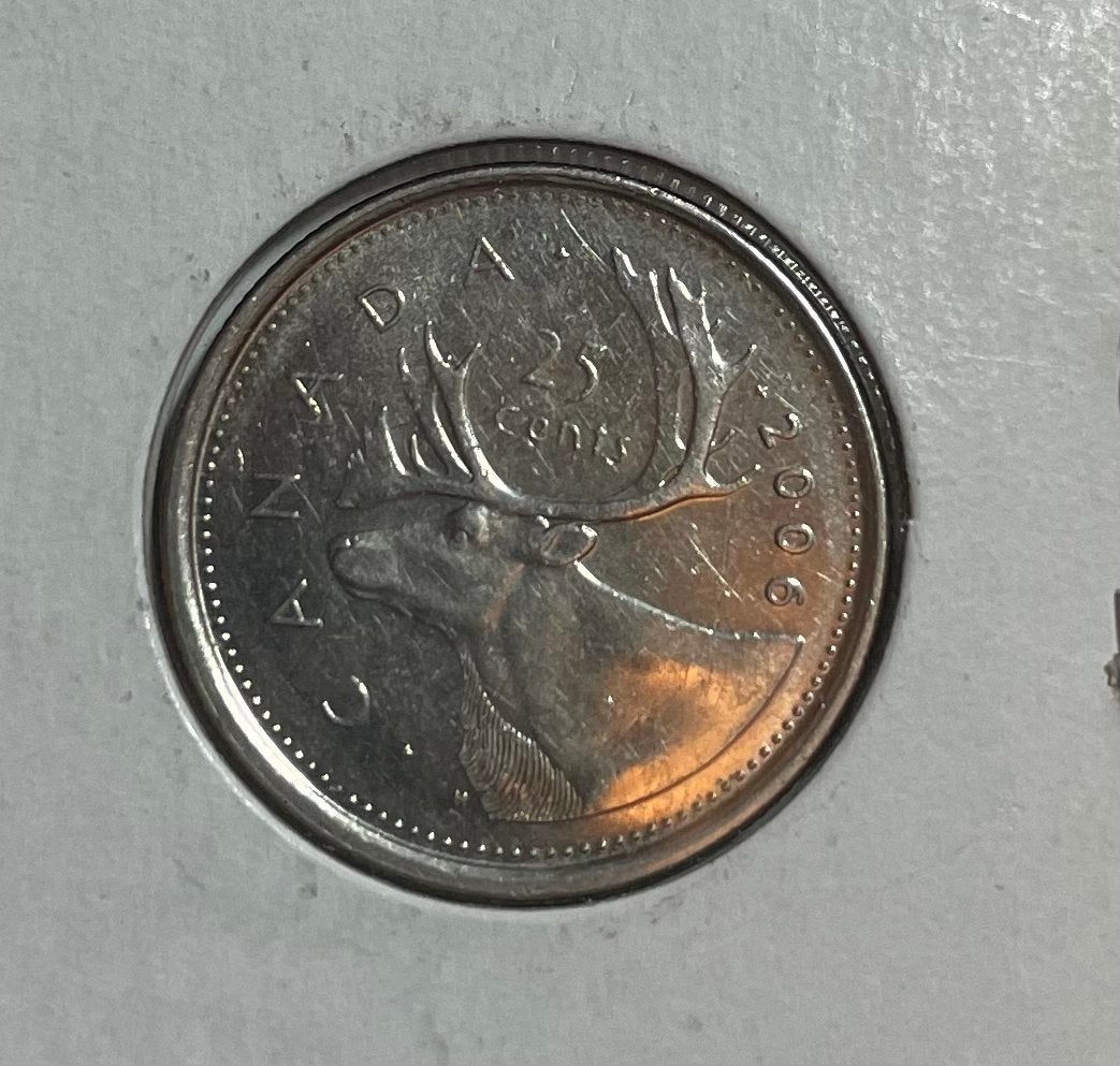 25 cent Canada 2006, Ophalen of Verzenden, Noord-Amerika