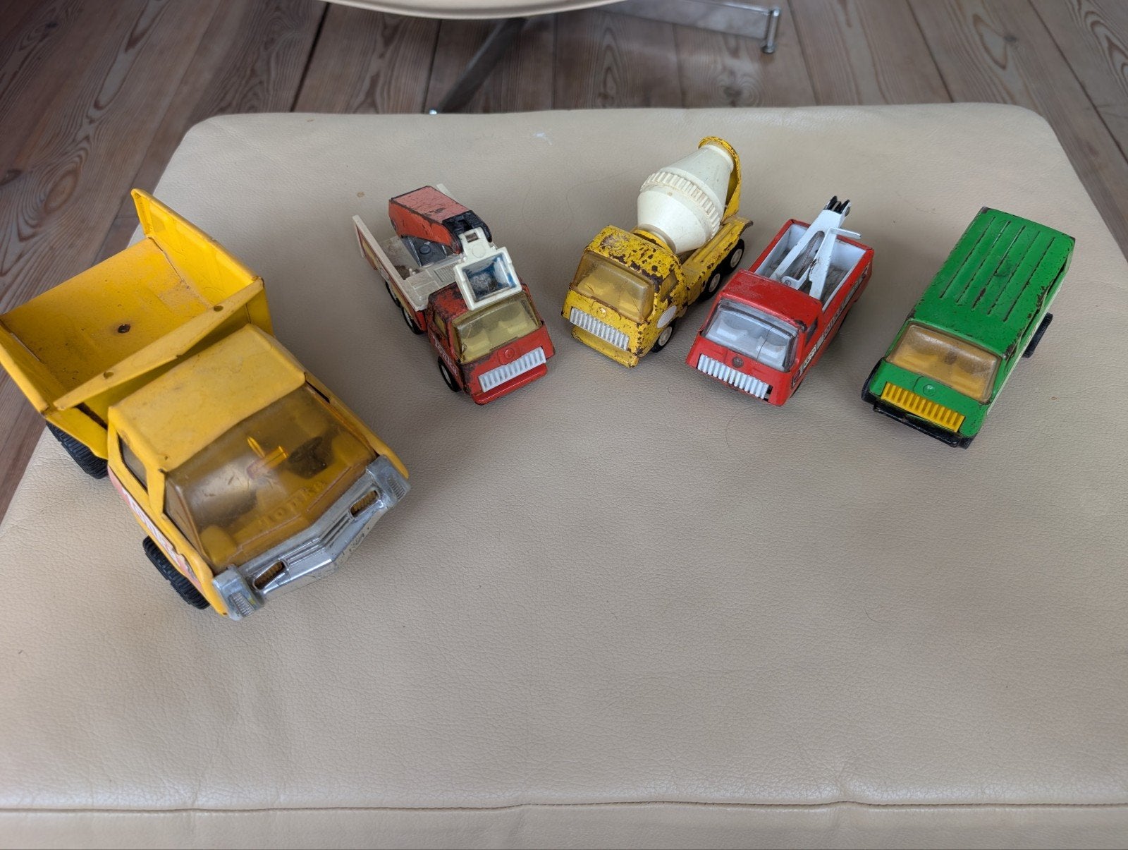 Tonka speelgoedauto's - set van 5 vintage voertuigen, Kinderen en Baby's, Speelgoed | Speelgoedvoertuigen, Ophalen of Verzenden
