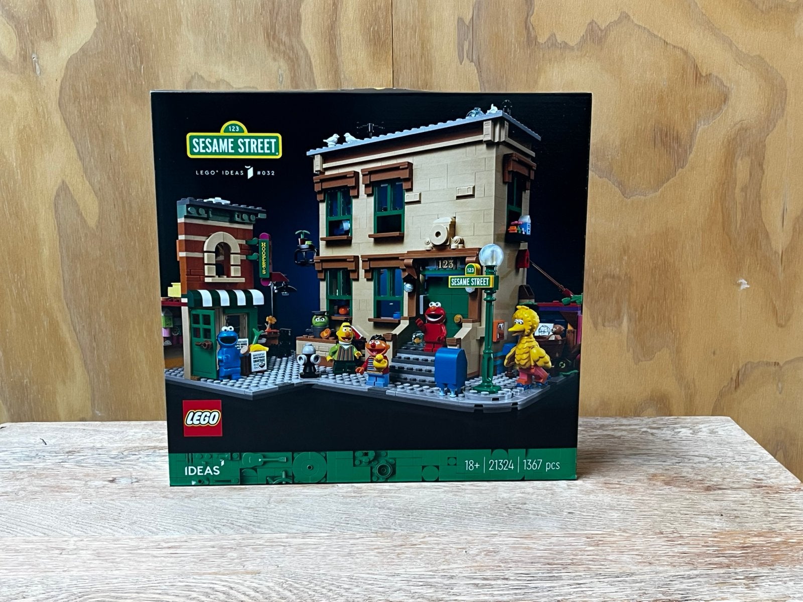 Lego Ideas 21324 Sesamstraat, Kinderen en Baby's, Speelgoed | Duplo en Lego, Lego, Nieuw, Ophalen of Verzenden, Ideas