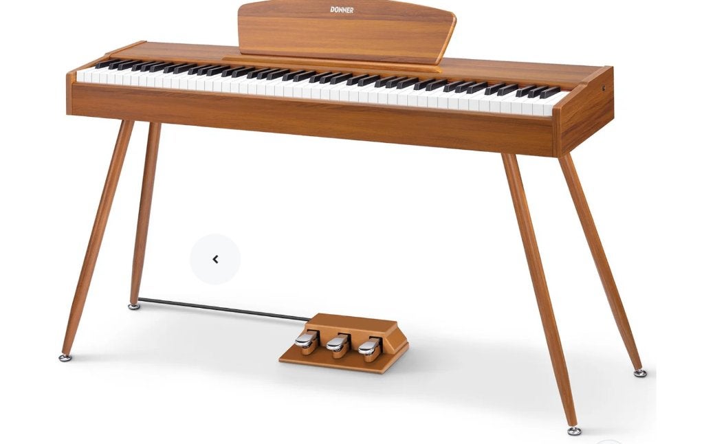 Elektrische piano, Muziek en Instrumenten, Piano's, Ophalen, Bruin, Digitaal, Nieuw