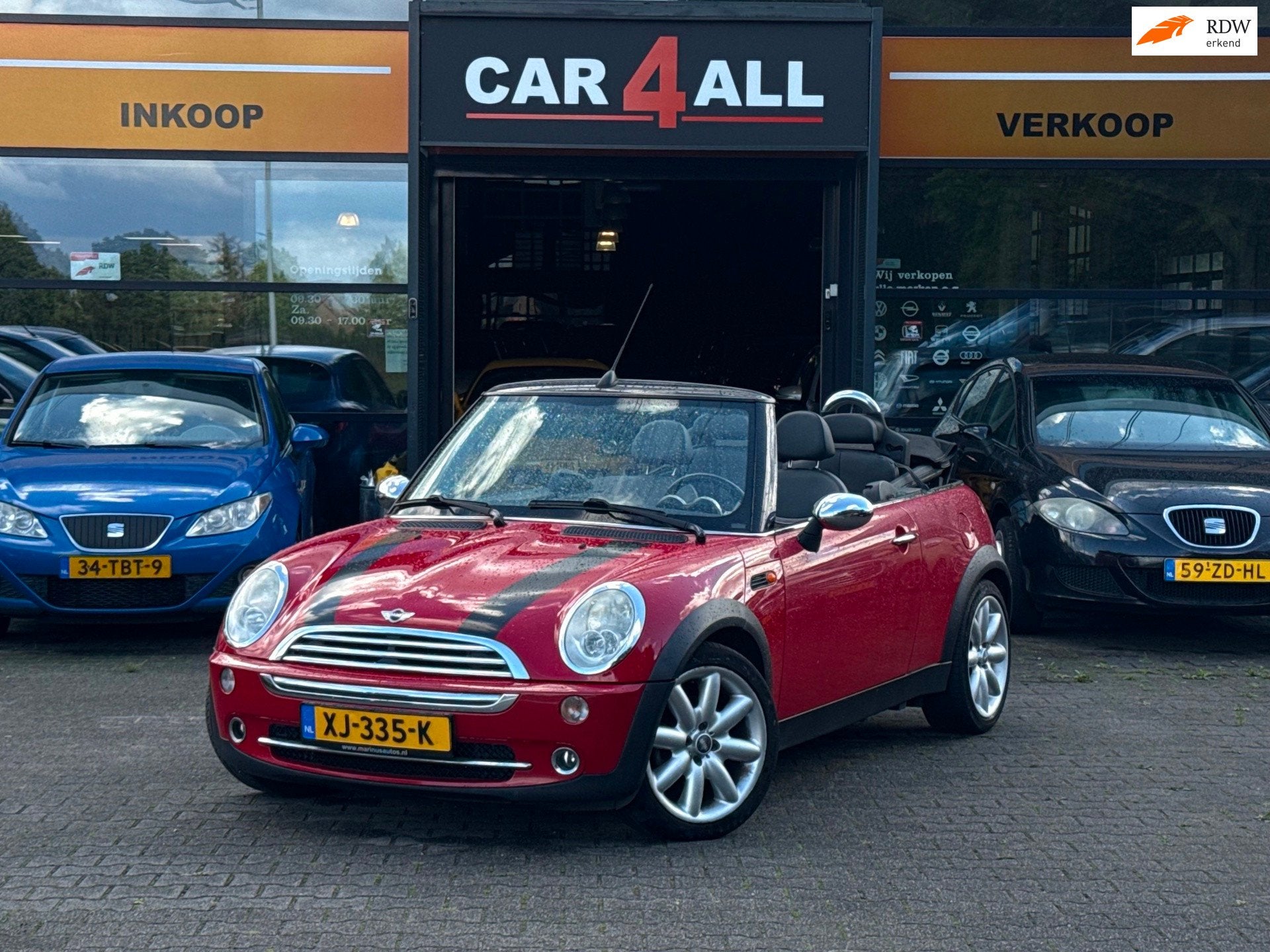 Mini 3-Deurs 1.6 Cooper PDC/NAVI/AIRCO/CRUISE/LMVELGEN/STLVR, Auto's, Voorwielaandrijving, Gebruikt, Zwart, 4 cilinders