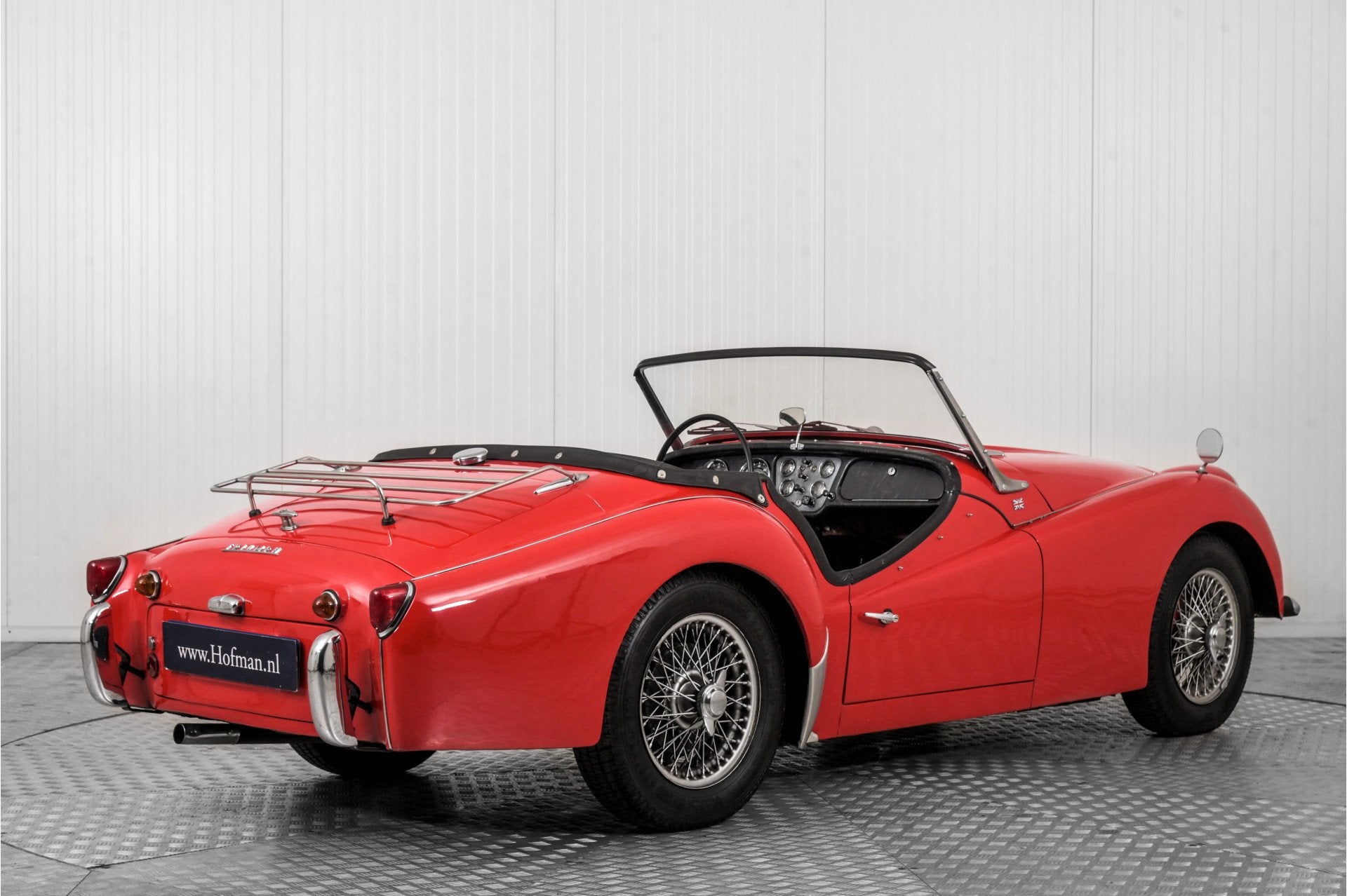 Triumph TR 3 TR3A . (bj 1959), Auto's, Triumph, 101 pk, Gebruikt, 4 cilinders, Leder