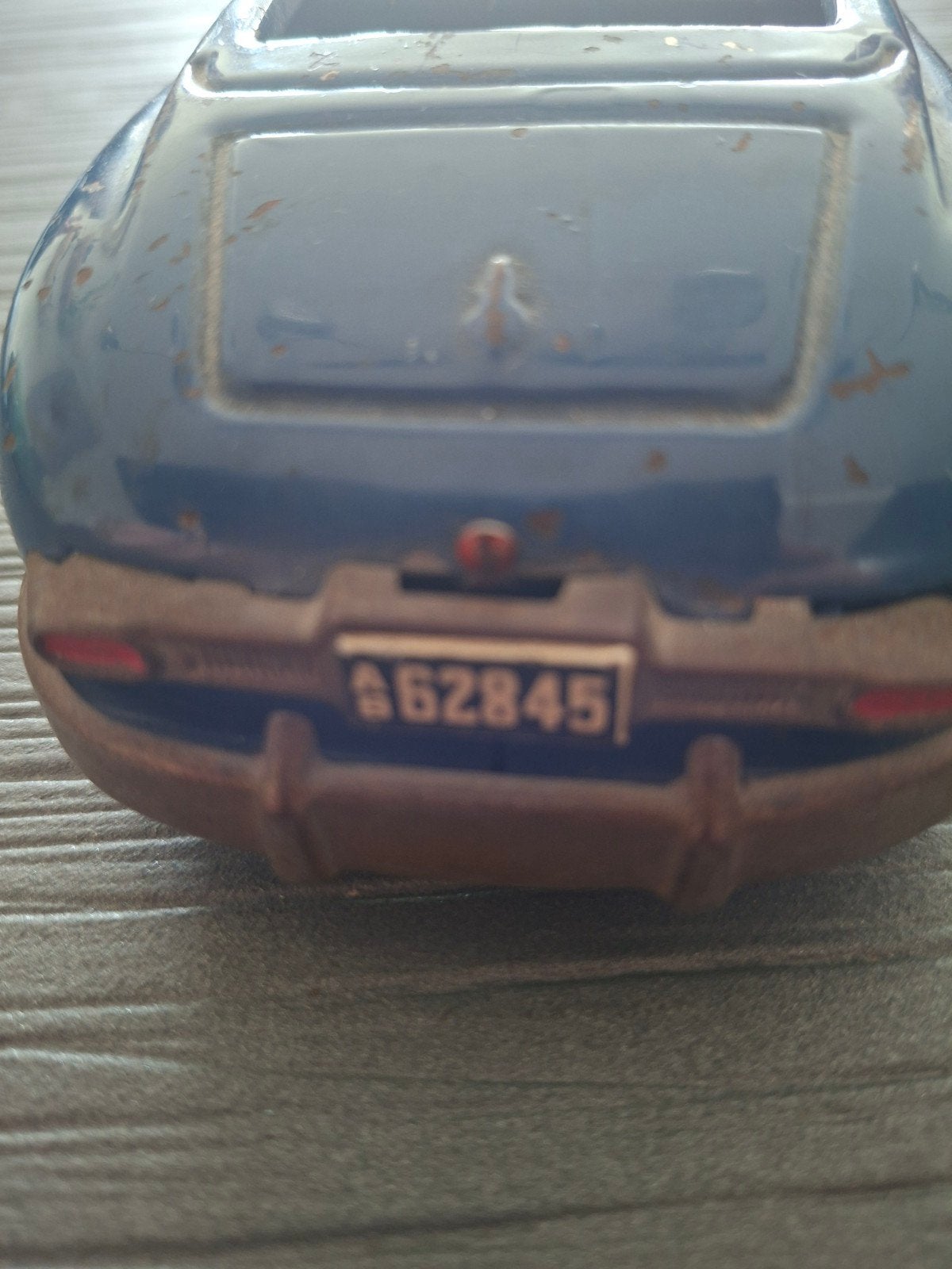 Oude blikken auto, ca. 70 jaar oud - opwindmotor, Verzamelen, Speelgoed, Ophalen of Verzenden, Gebruikt