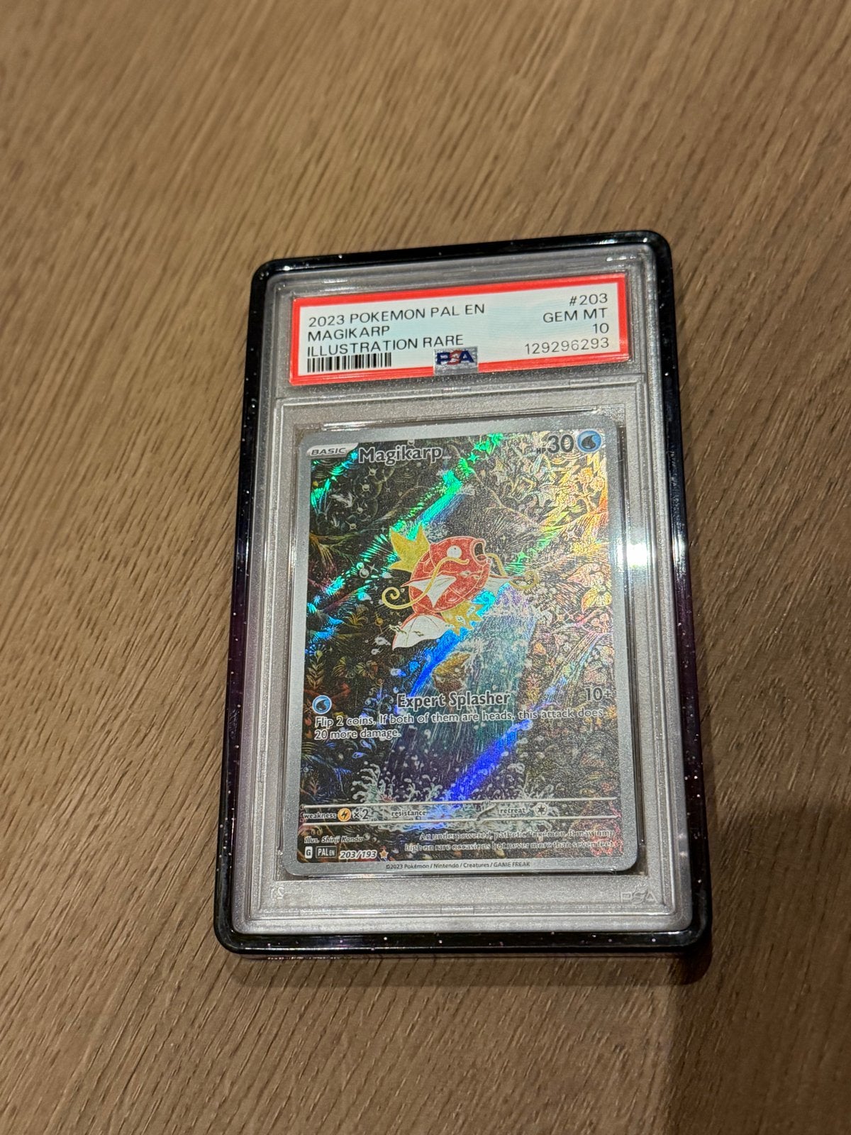 Magikarp 2023 Pokémon Pal EN GEM MT PSA 10, Ophalen of Verzenden, Nieuw, Losse kaart, Foil
